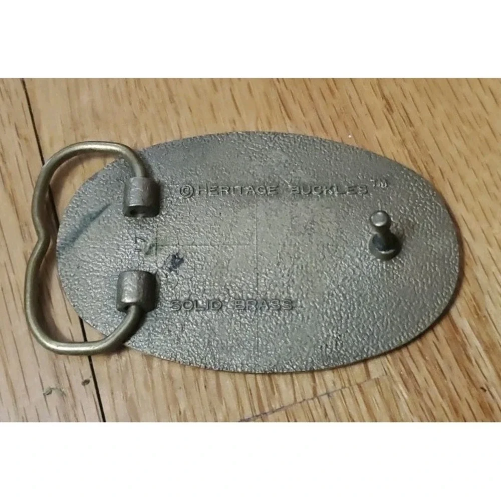Heritage Buckles Solid Brass‎ Ambulance Belt Buckle
